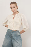 Mariana - Eyelet Cardigan