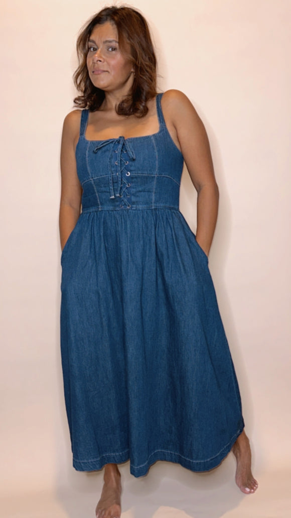 Carla - Denim Dress