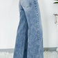 Dusk Blue Wide Leg Jeans