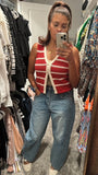Adriana - Red Vest