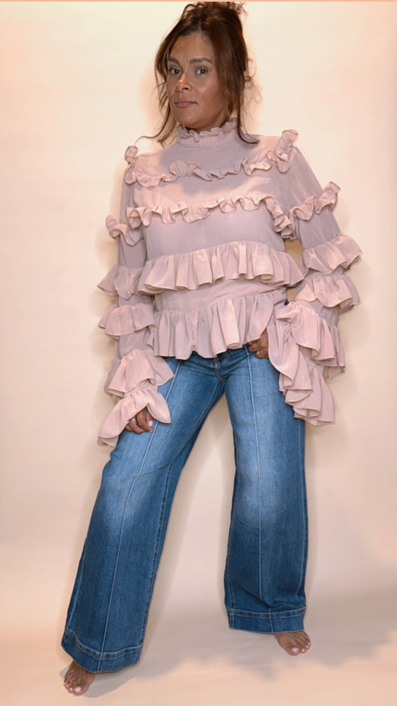 Aurora - Ruffled Top