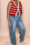 Adriana - Red Vest